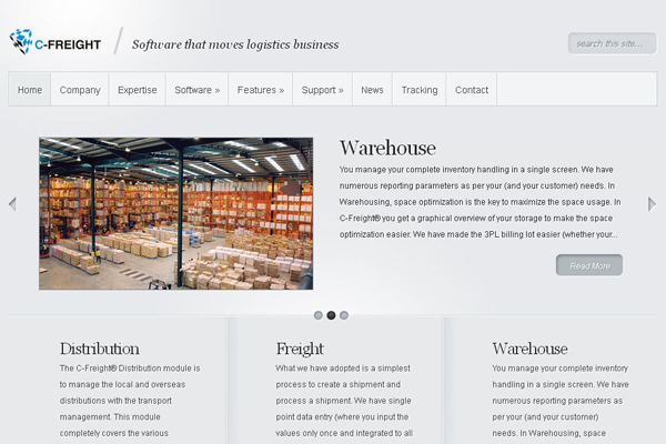 CMS website