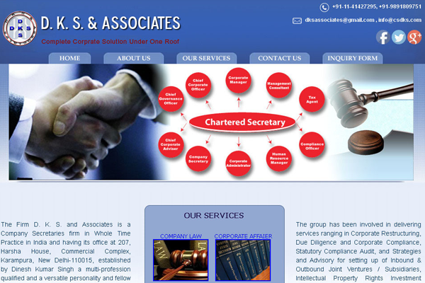 CMS website